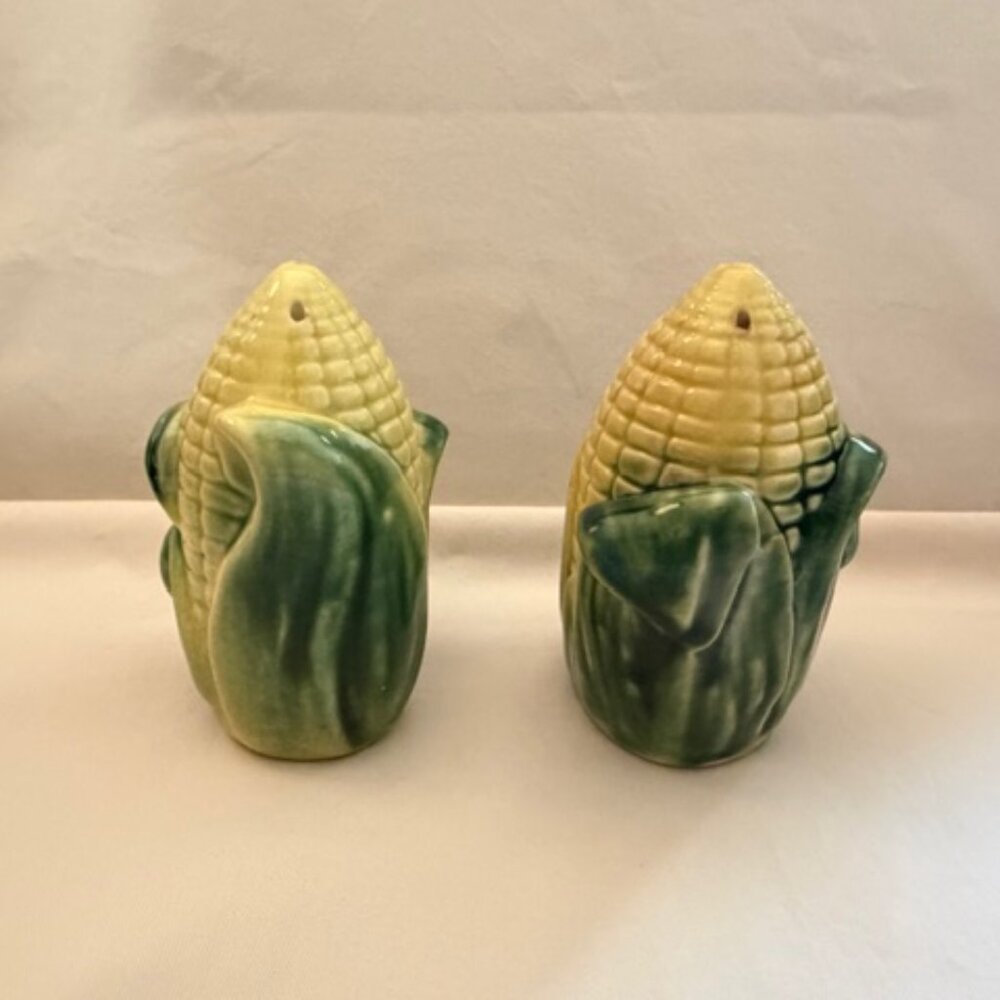 Vintage Corn Stalk Salt and Pepper Shakers - Picture 2 of 7